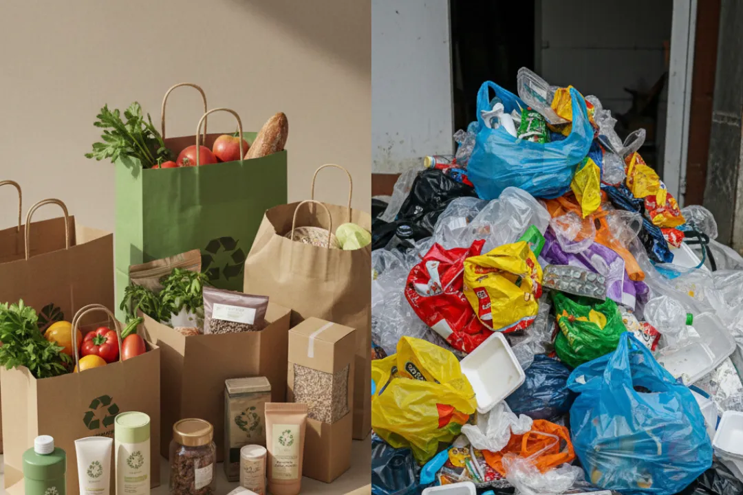 Kemasan Kertas vs Plastik: Kenapa Brand Besar Mulai Beralih ke Paper-Based Packaging?