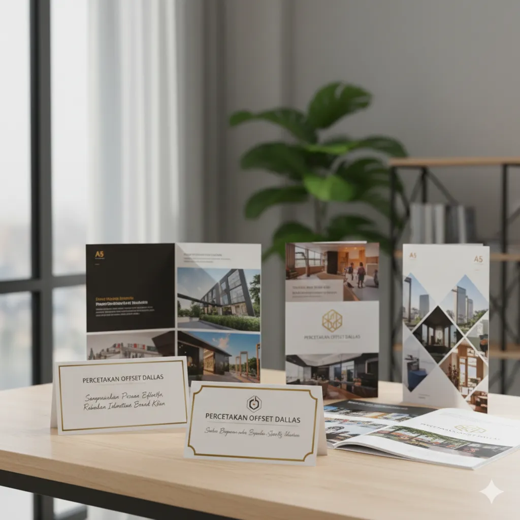 Brosur Custom - Percetakan Dallas Kediri